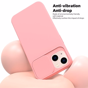 SLIDE viedtālruņa apvalks SAMSUNG A14 5G / A14 4G gaiši rozā