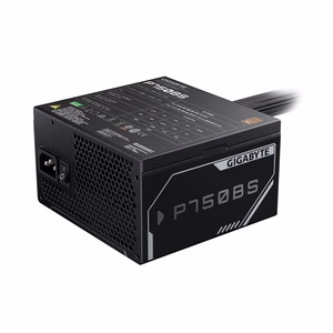 GIGABYTE P750BS barošanas bloks - PCI-E 6+2 Pin x 4, 80 PLUS Bronze, 120mm ventilators, ATX saderīgs, ES kontaktdakša