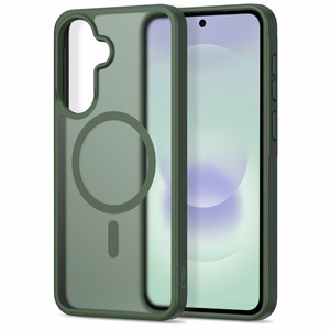Tech-Protect Magmat MagSafe maciņš priekš Samsung Galaxy A36 / A56 / A37 5G - matēti zaļš