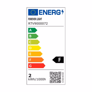 Forever Light LED Bulb G9 2.2W 200lm 6000K class F