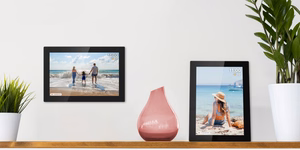 Kruger&Matz FRAMEO Wi-Fi digitālais foto rāmis, 10,1 colla, melns