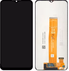 LCD screen Samsung A127 A12s 2021 ar touch screen Melns original