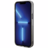 Viedtālruņa apvalks Karl Lagerfeld Karl&Choupette Glitter Magnētiskais MagSafe iPhone 15 Plus - melns (m)