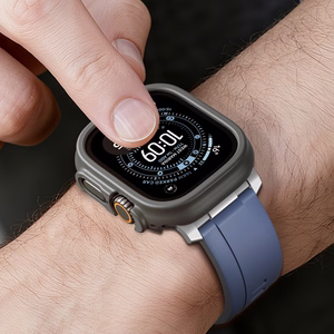 AmazingThing Minimal aizsargājošs vāciņš Apple Watch UItra 3 49mm - Melns