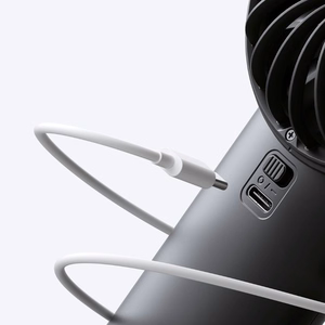 JisuLife rokas ventilators 4 melns