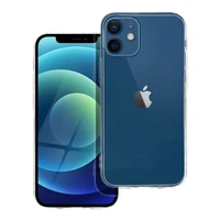 Caurspīdīgs 2 mm viedtālruņa apvalks IPHONE 12 Mini (ar kameras aizsardzību)