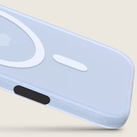 Benks Magnetic Lucid Armor maciņš (C068) iPhone 17 Air zils (Camera Control poga)