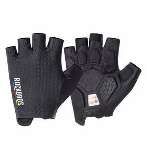 Rockbros TLS004 ROAD TO SKY Short Shock Absorbing Cycling Gloves M - Black