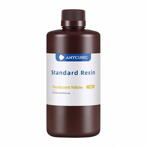ANYCUBIC Standard Resin standarta sveķi, caurspīdīgi dzelteni