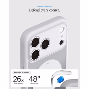 Spigen Ultra Hybrid MagSafe maciņš iPhone 18 Pro Max / 17 Pro Max, sudrabains