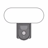 Viedais Āra WiFi Kamera ar Gosund IPC3 Prožektors IP65 Tuya