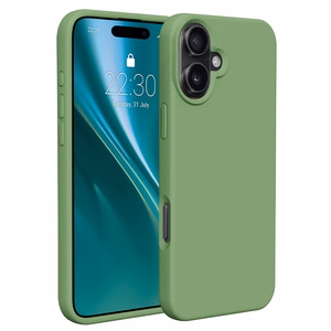 Etteri Silikona korpuss iPhone 16 Plus 6,7" gaiši zaļš