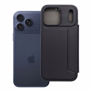 Flip case for iPhone 17 PRO MAX Razor Book black