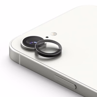 Ringke Camera Frame aizsargstikls 2 komplekts iPhone 16e - melns