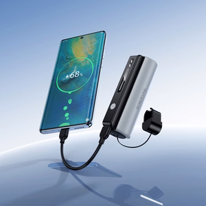 Borofone Внешний аккумулятор 5000mAh BJ87 Star - Type C - с фонариком чёрный