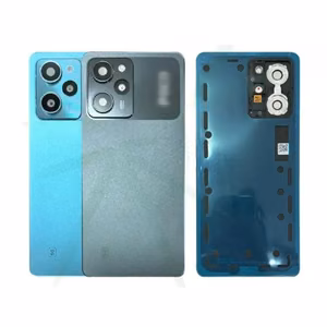 Aizmugurējais vāciņš Saderīgs ar Xiaomi Poco X5 Pro 5G / Poco Dzeltens / (ar camera lens) / HQ