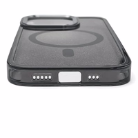 Mirdzošs magnētiskais viedtālruņa apvalks Samsung Galaxy A26 5G - melns