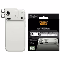 PanzerGlass Fender kameras aizsargs iPhone 17 Pro Max - sudraba