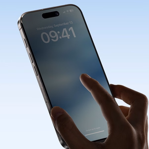 Benks Temperētā stikla Ultra Shield Privacy FK66 iPhone 16 Pro Max melns (plāns malas)