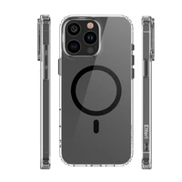 Etteri Krāsains Magnētiskais viedtālruņa apvalks iPhone 12 / 12 Pro 6,1" melns