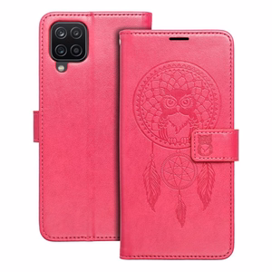 Flip case for Samsung A12 / M12 Mezzo Book dreamcatcher magenta