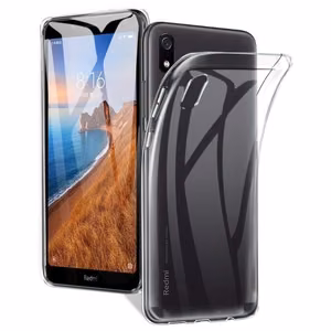 Viedtālruņa apvalks īpaši plāns 0,5 mm Xiaomi Redmi 7A caurspīdīgs