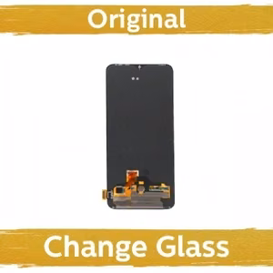 LCD displejs saderīgs ar OnePlus 7 melns (atjaunots: Ķīna)
