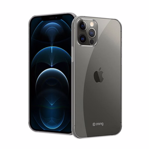 Crong Crystal Slim vāciņš ierīcei iPhone 12 Pro Max, caurspīdīgs