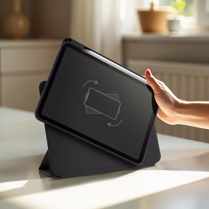 AmazingThing Titan Pro Mag futrālis iPad Air M3 11" - melns