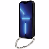 Karl Lagerfeld KLHCP14LSACKLHPG iPhone 14 Pro 6.1" sudraba/sudraba hardcase Saffiano Monogram Chain