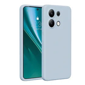 Etteri silikona viedtālruņa apvalks Xiaomi Redmi Note 13 4G gaiši zils