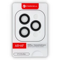 Forcell augstas kvalitātes kameras objektīva rūdīts stikls - iPhone 12 Pro Max grafīts