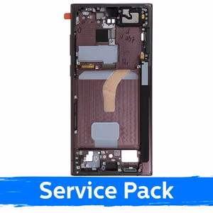 Vidusrāmis Samsung S908 S22 Ultra / Burgundy / (Service Pack)