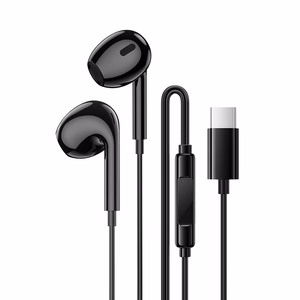 Borofone Austiņas BM100 Max Fuente ar mikrofonu Type C (DAC) melnas