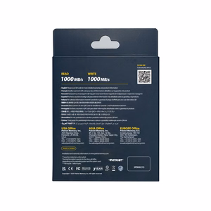 Patriot Memory Transporter Lite 512 GB USB Type-C 3.2 Gen 2 (3.1 Gen 2) (PTPL512GPECB) Black