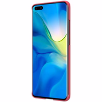 Nillkin Super Frosted Shield - maciņš Huawei P40 Pro (Bright sarkans)