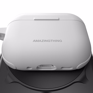 AmazingThing Omni Case Titan priekš AirPods Pro 3 - Balts