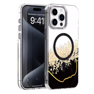 Epoxy Mag maciņš iPhone 14 Pro 6,1" melns