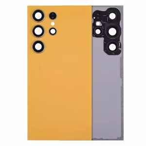 Aizmugures vāciņš saderīgs ar Samsung S928 S24 Ultra / Titanium Orange / (ar kameras objektīvu) OEM