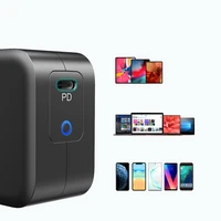 Choetech GaN USB C tipa sienas lādētājs 61W Power Delivery melns (Q6006)