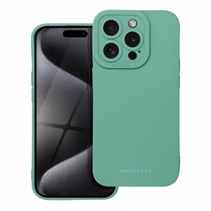 ROAR viedtālruņa apvalks LUNA iPhone 15 Pro Zaļa