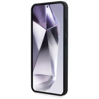 Karl Lagerfeld silikona viedtālruņa apvalks Double Heads un Circle MagSafe Samsung Galaxy S25 Plus melns