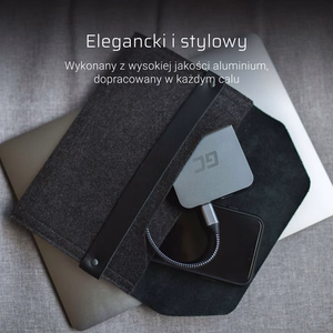 Green Cell AK61 докстанция для ноутбука USB 3.2 Gen 1 Type-C серебристый