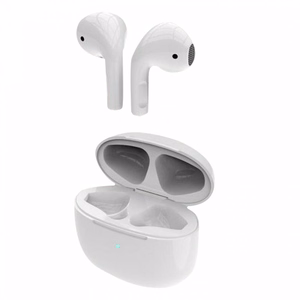 ART wireless earphones bluetooth TWS + docking station Lightning AP-TW-B1 white