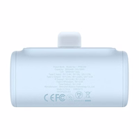 Portatīvais lādētājs OS-Baseus Compact IP 5000mAh 20W (zils)