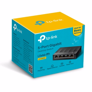TP-Link 5 portu 10/100/1000Mbps galddatora tīkla slēdzis