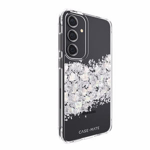 Case-Mate Karat vāciņš ar perlamutra rotājumu ierīcei Samsung Galaxy S24+, “A Touch of Pearl” krāsā