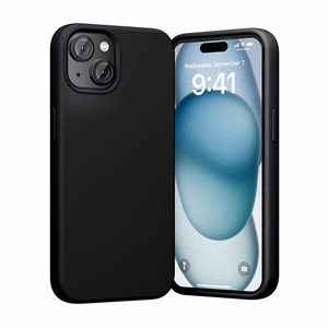 Vention KUFB0-20 силиконовый чехол для iPhone 15 Plus (чёрный)