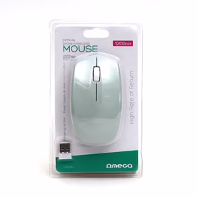 Mouse OMEGA OM229M bezvadu, nano piparmētru