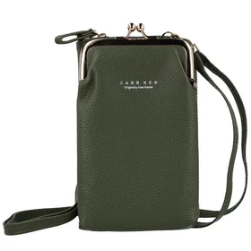 Adīts maciņš telefonam GCW01 zaļš